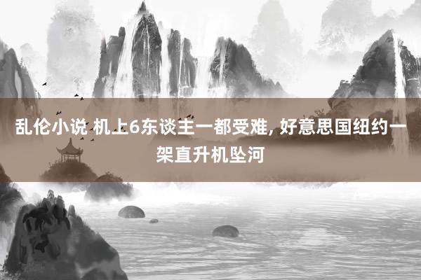 乱伦小说 机上6东谈主一都受难， 好意思国纽约一架直升机坠河
